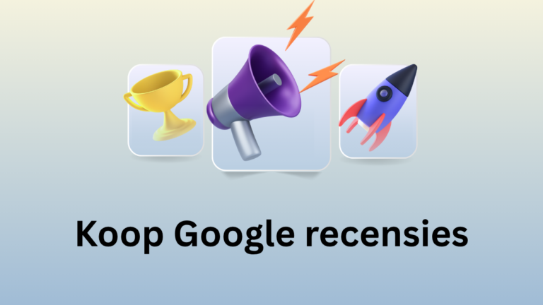 Koop Google recensies
