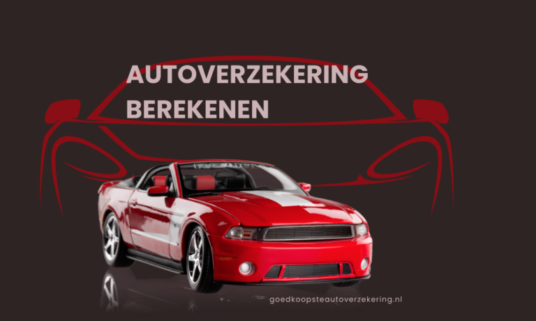 autoverzekering berekenen